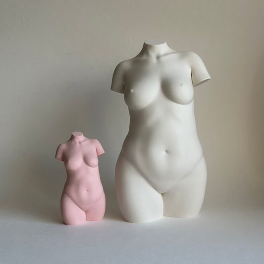 LARGE 8 inch curvy body sculpture