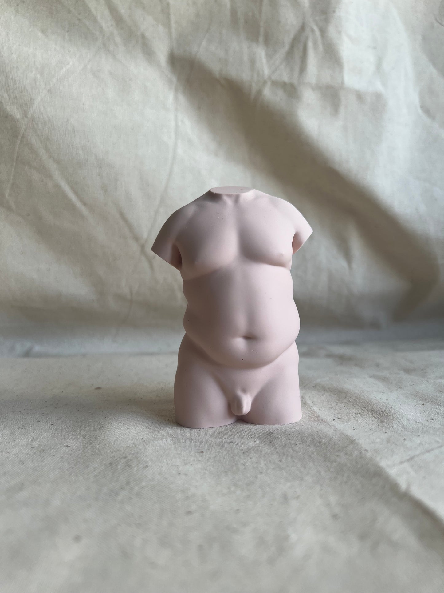 plus size male body sculpture [4 inch]