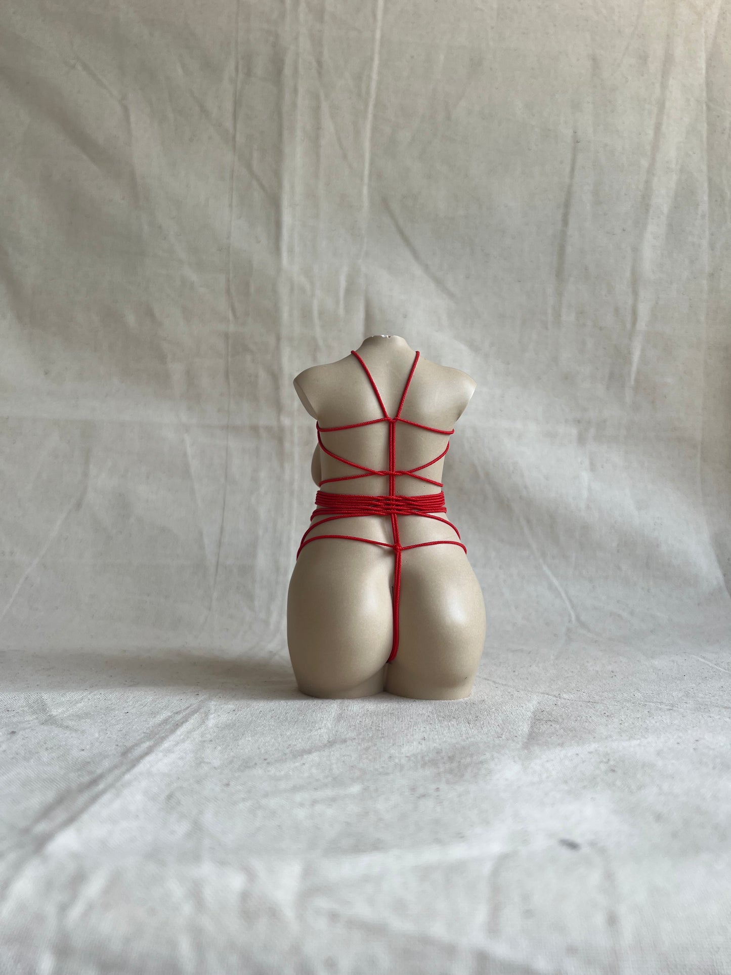 pregnant body sculpture with shibari [5 inch]