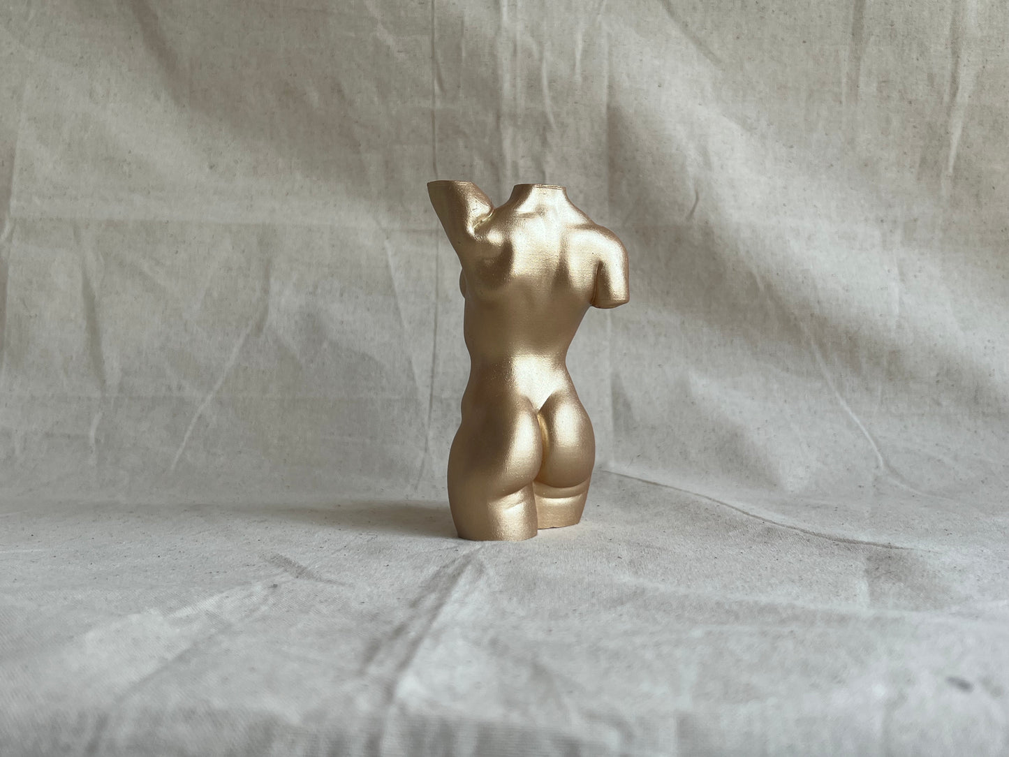 transgender body sculpture in gold [5inch]