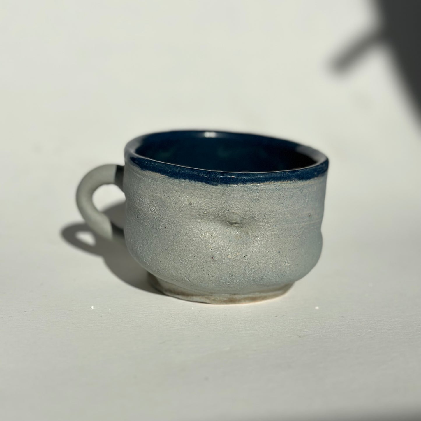 small ceramic cup, belly shaped mug, unique pottery, gift, body positive, normative, 150 ml