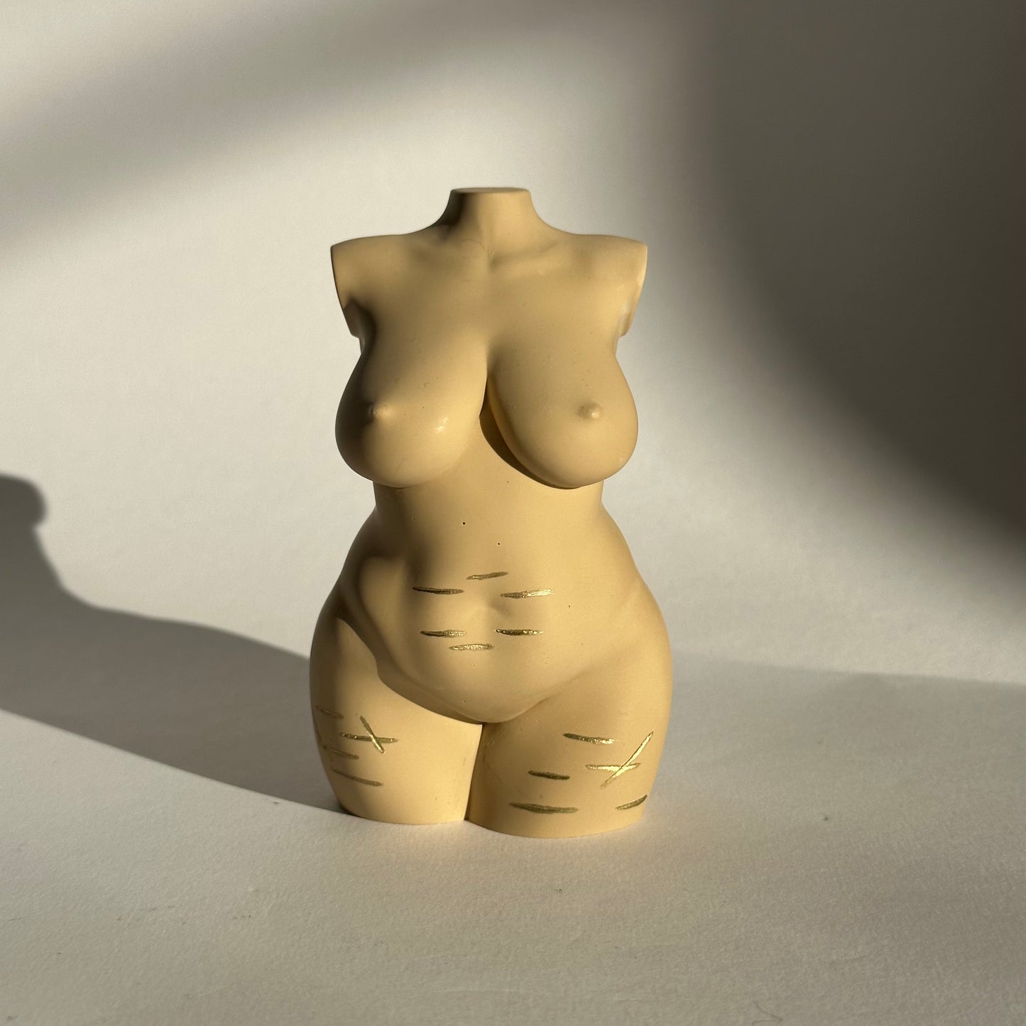 plus size body sculpture with sh marks [4 inch] - ready to ship