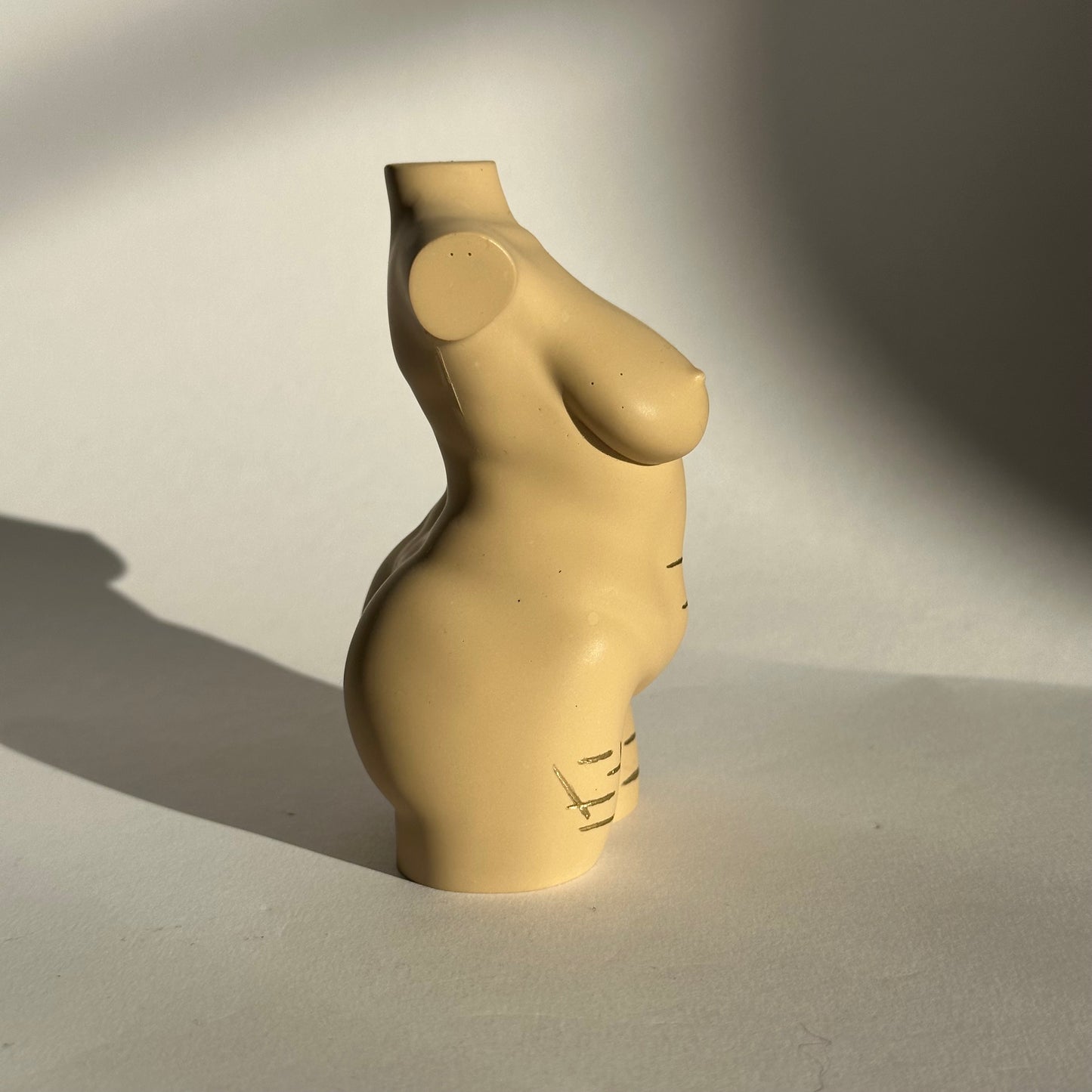 plus size body sculpture with sh marks [4 inch] - ready to ship