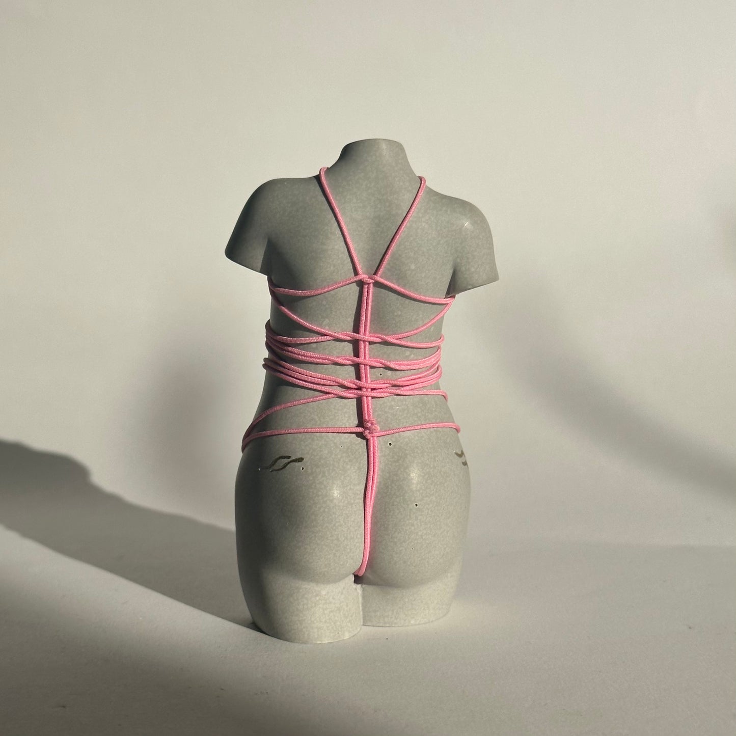 curvy body sculpture with shibari [4 inch] - ready to ship