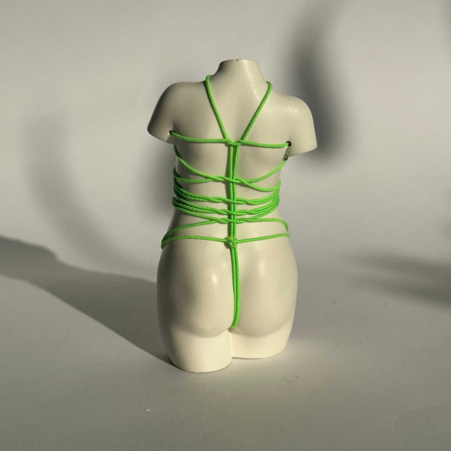 curvy body sculpture with shibari [4 inch] - ready to ship