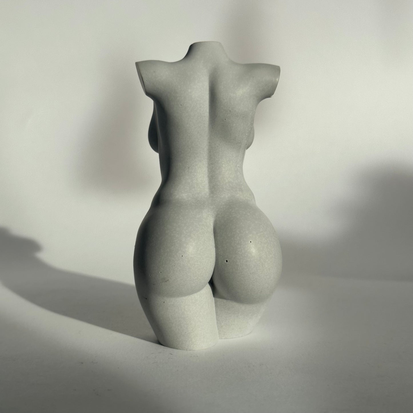 nipple + belly button piercing curvy body sculpture [4 inch] - ready to ship