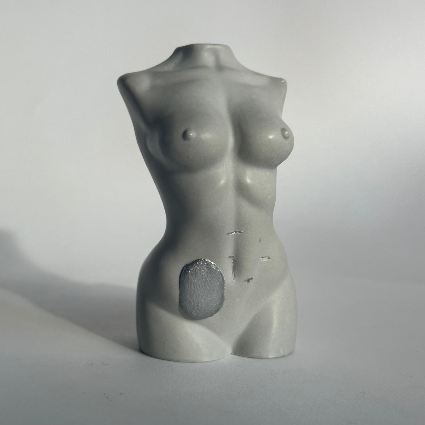 ostomy bag body sculpture [4 inch] - ready to ship