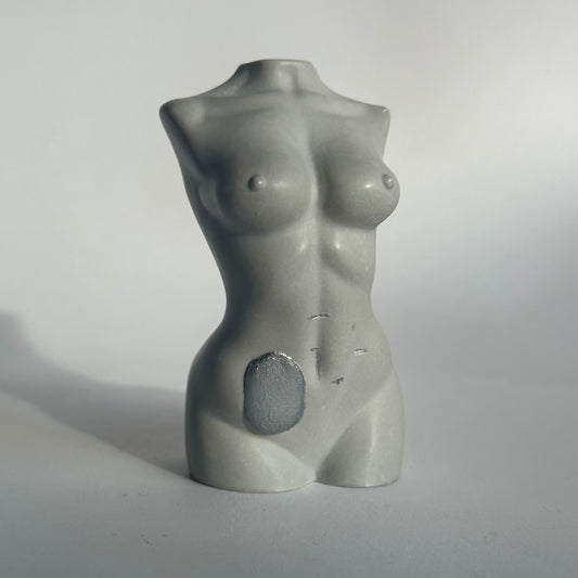 ostomy bag body sculpture [4 inch] - ready to ship