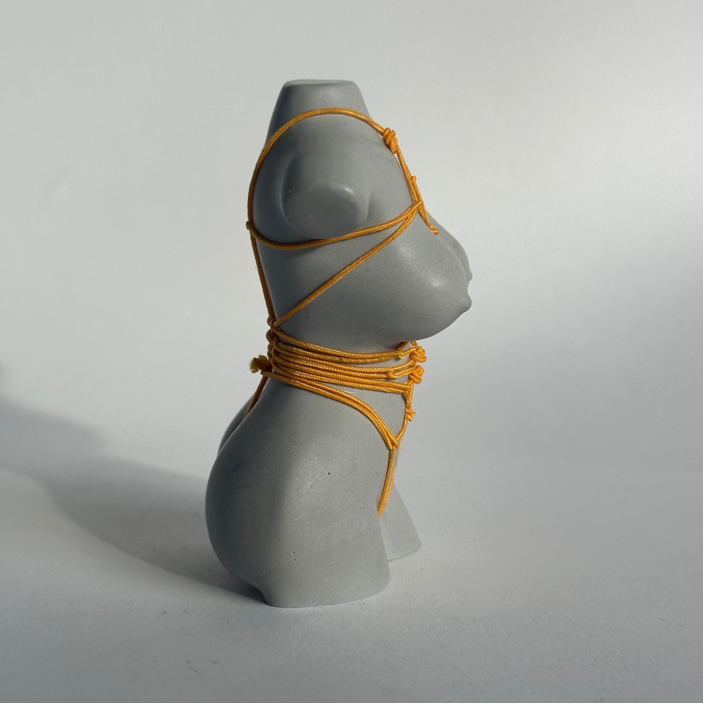 big breast sculpture with shibari [4 inch] - ready to ship