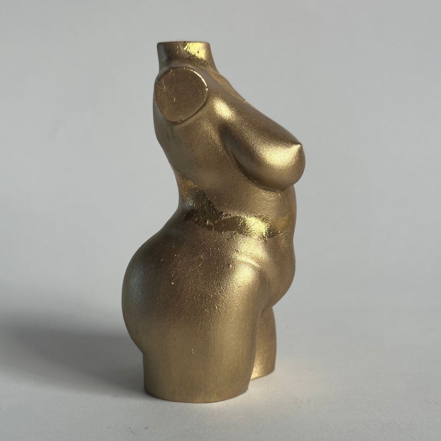 plus size body sculpture in gold [4 inch] - ready to ship