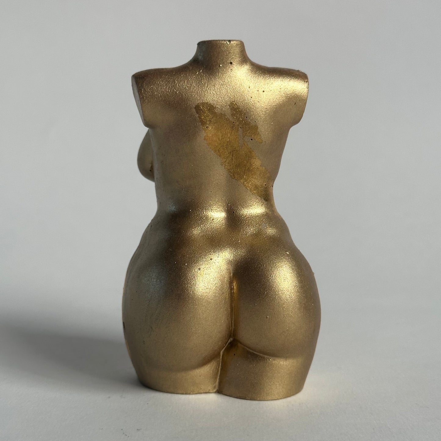 plus size body sculpture in gold [4 inch] - ready to ship