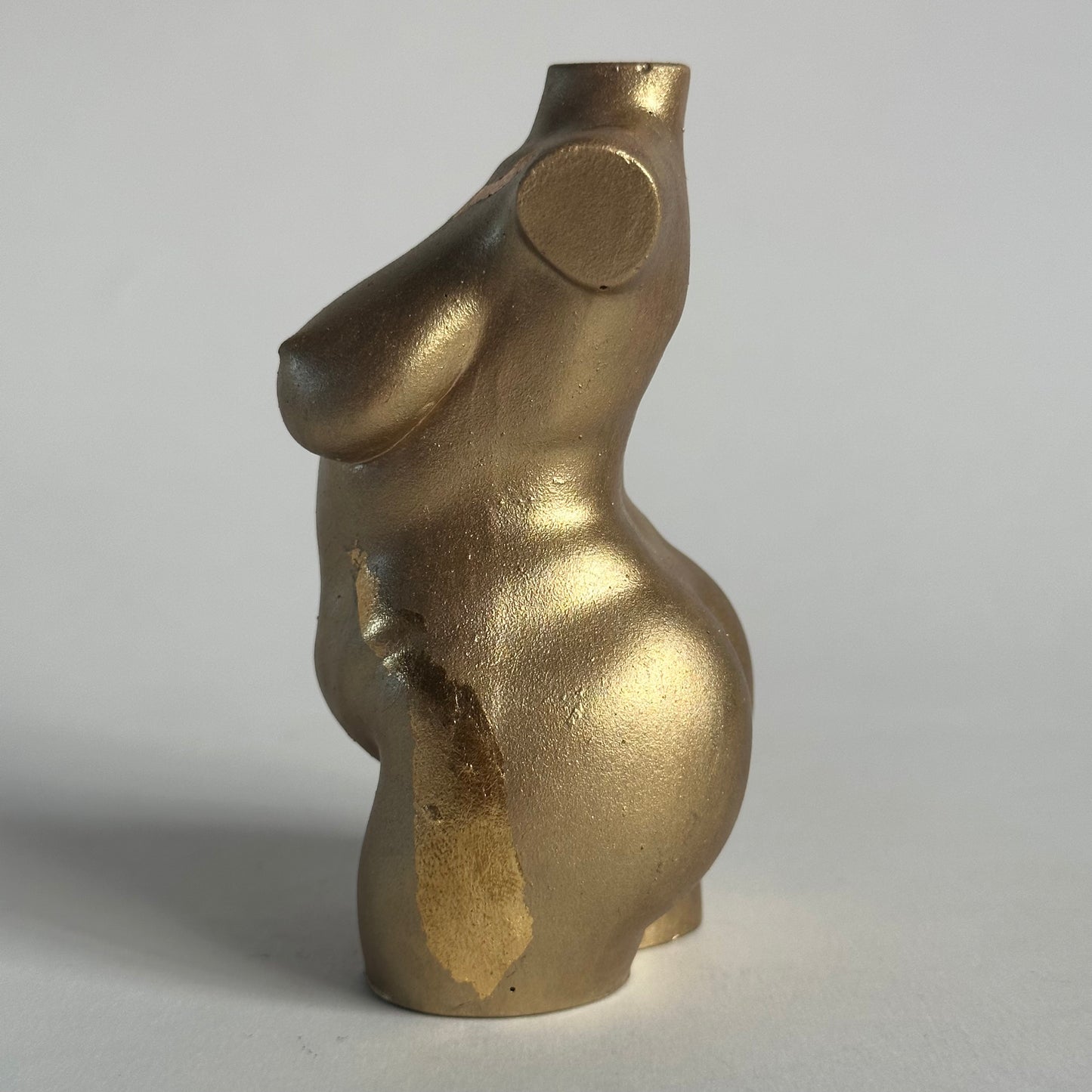 plus size body sculpture in gold [4 inch] - ready to ship