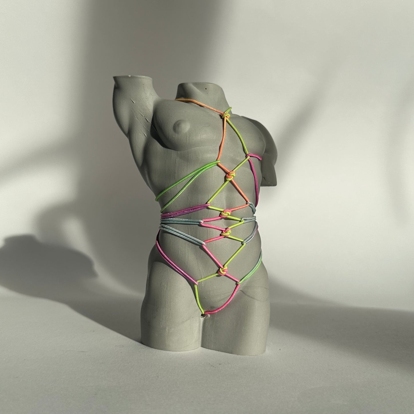 transgender body sculpture with shibari [5inch] - ready to ship