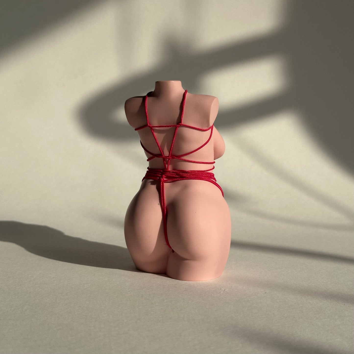 plus size body sculpture with shibari [4 inch] - ready to ship