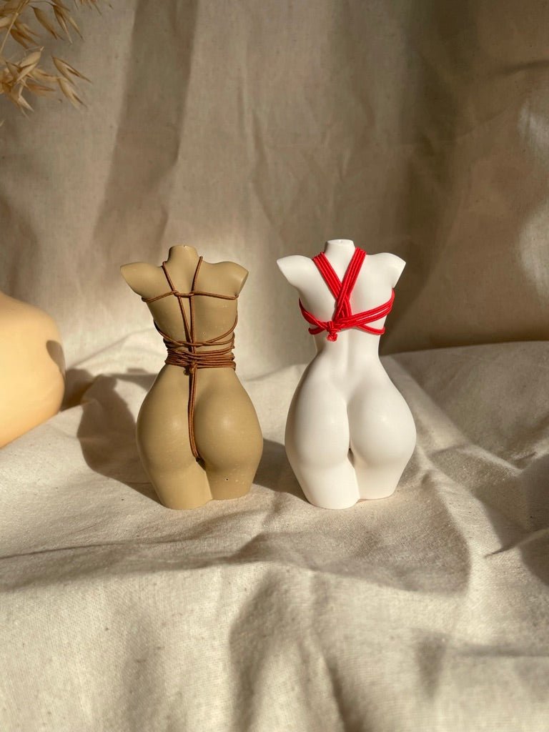 small breast body sculpture with shibari [4 inch]