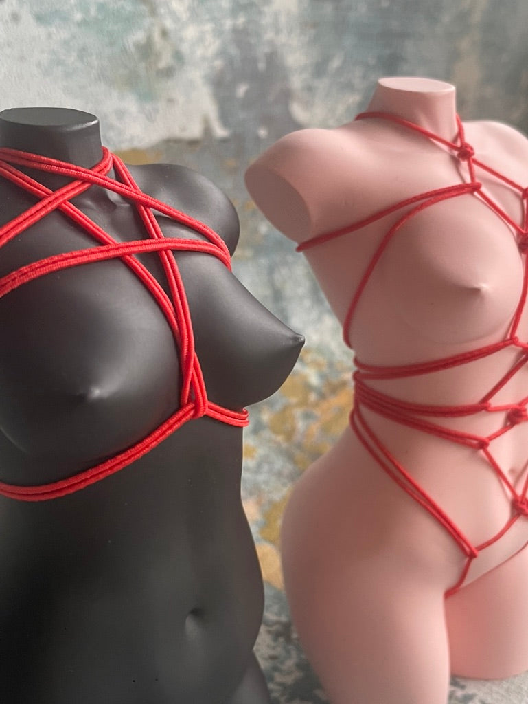 curvy body sculpture with shibari [5 inch]