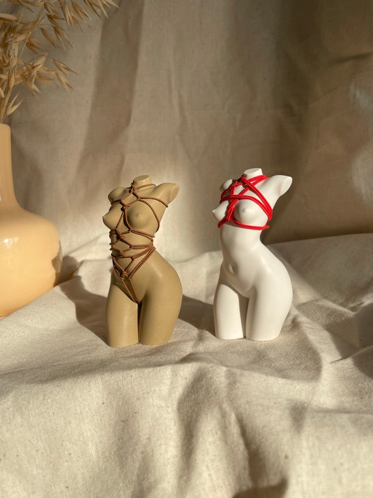 small breast body sculpture with shibari [4 inch]