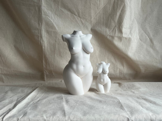 LARGE 8 inch curvy body sculpture