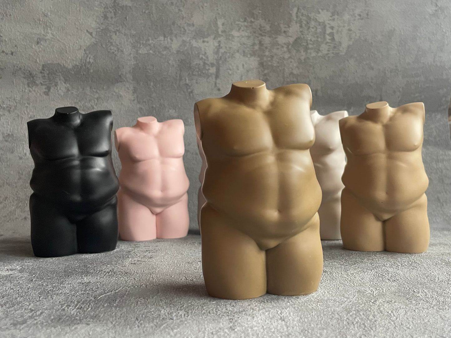 plus size male body sculpture [4 inch]