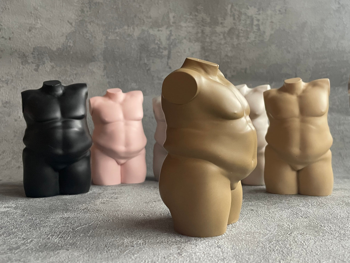 plus size male body sculpture [4 inch]