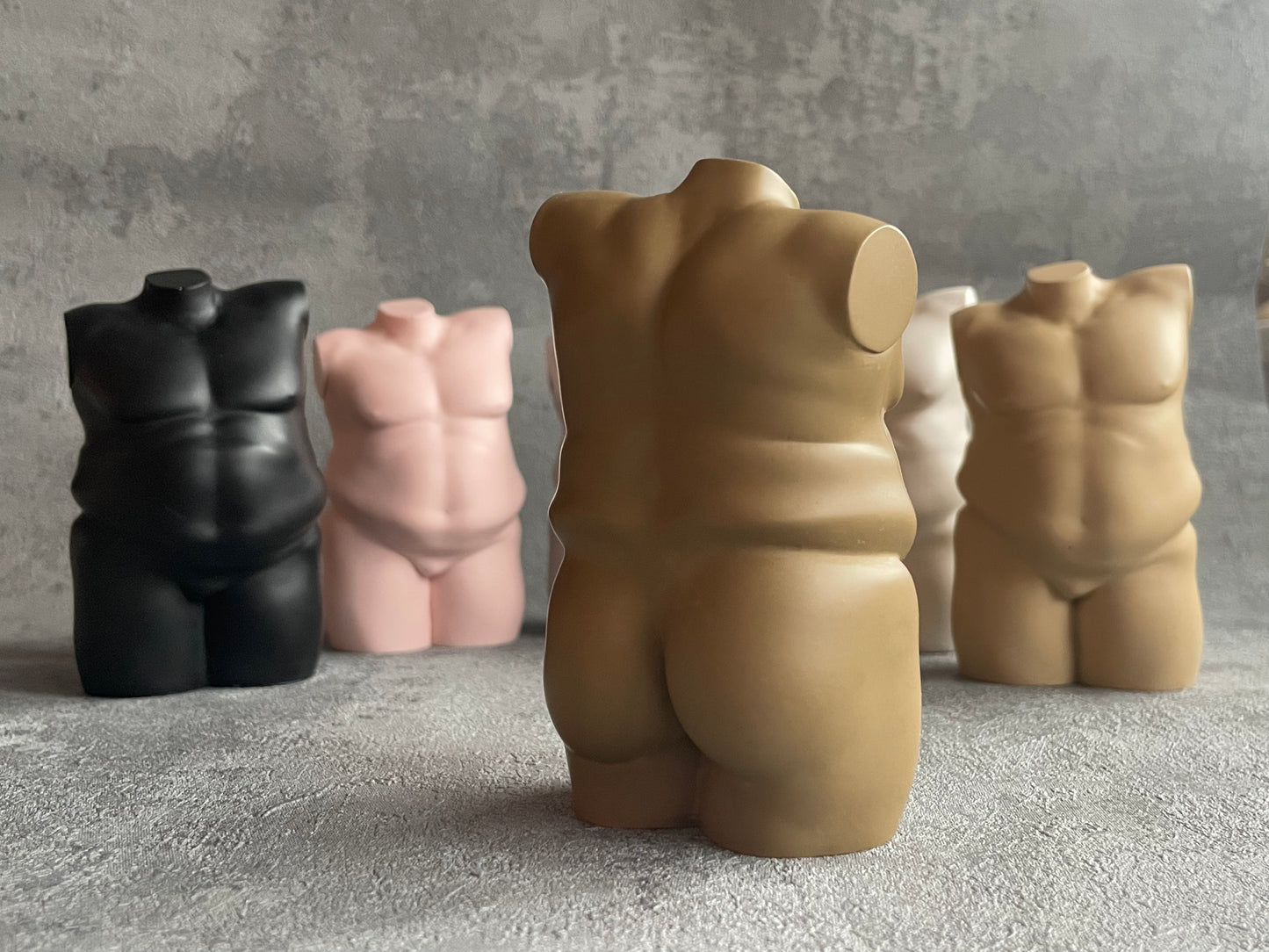 plus size male body sculpture [4 inch]