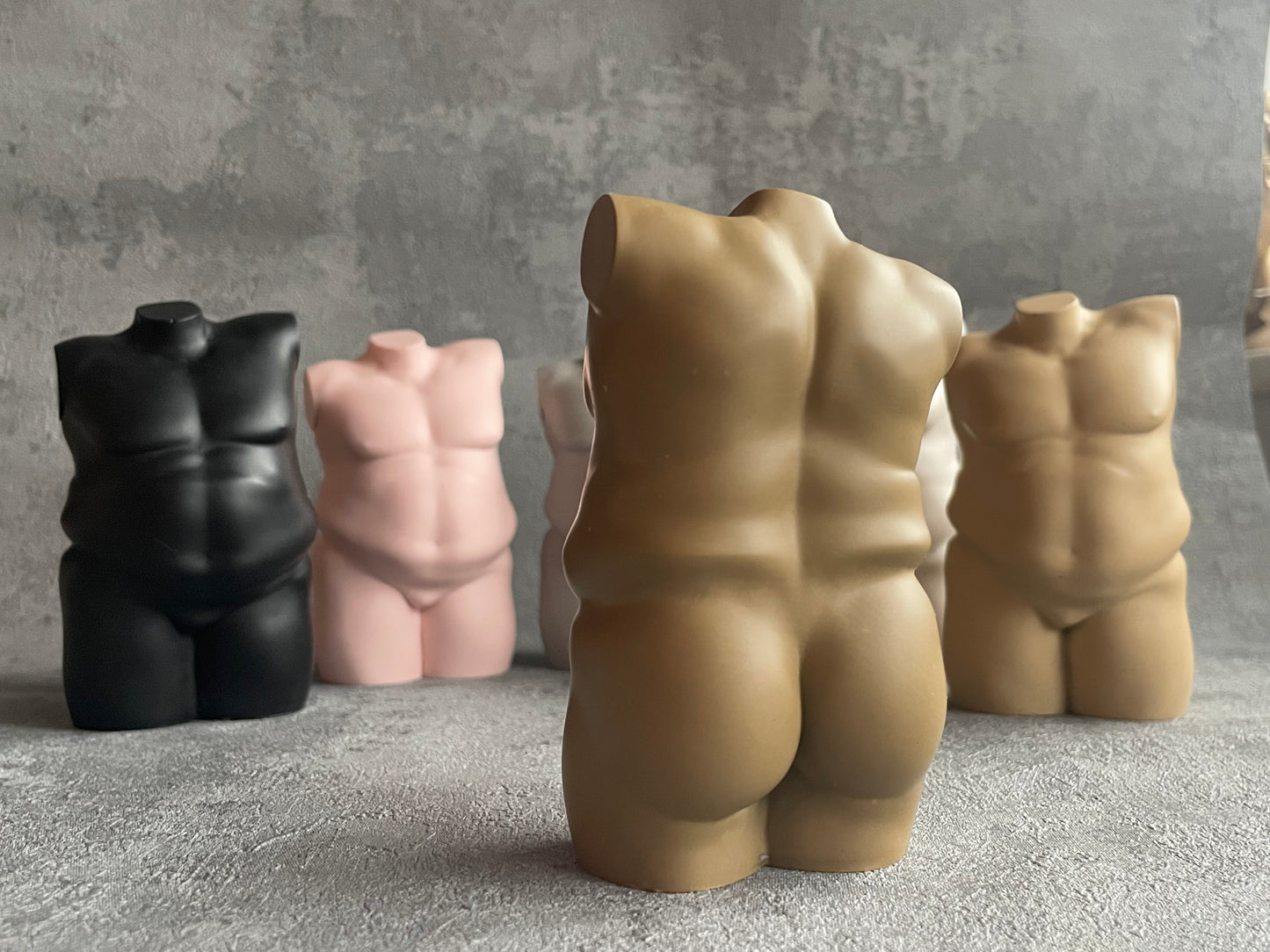 plus size male body sculpture [4 inch]