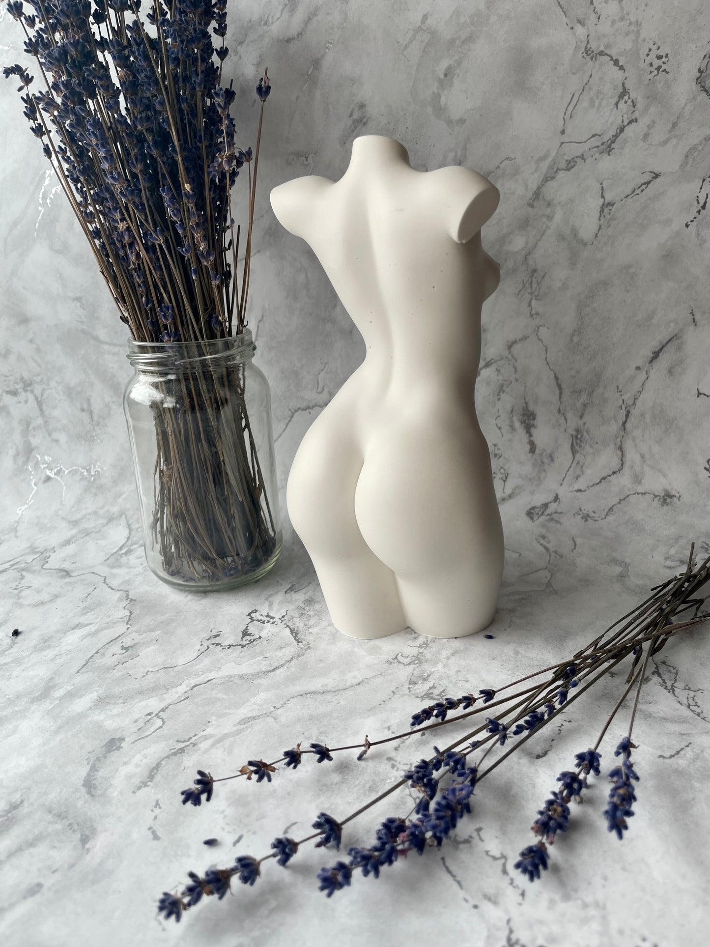 LARGE 8 inch small breast body sculpture