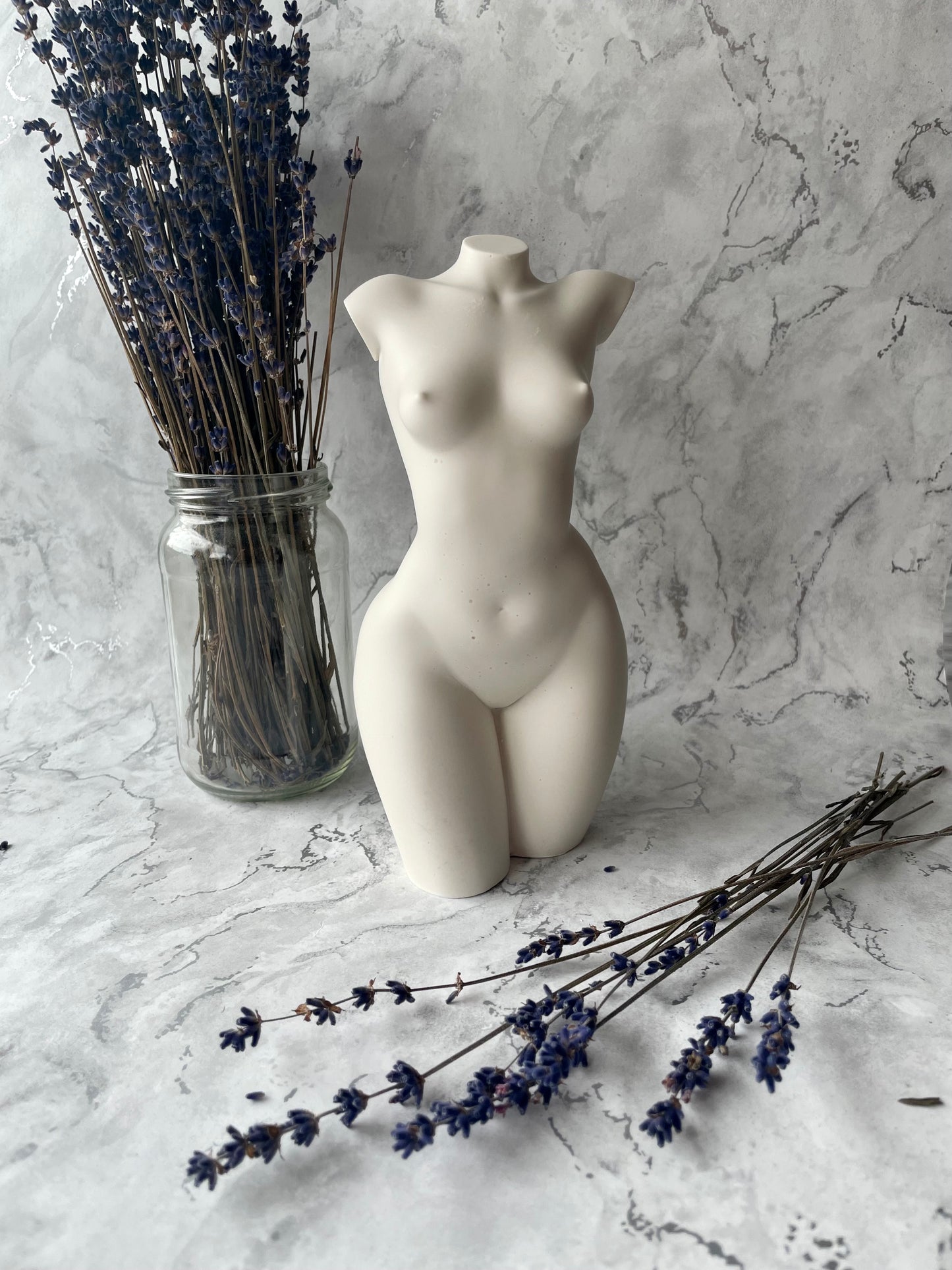 LARGE 8 inch small breast body sculpture