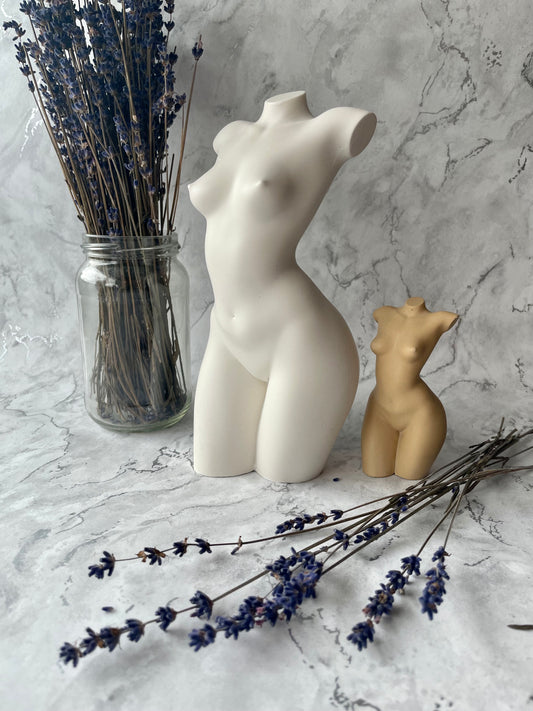 LARGE 8 inch small breast body sculpture