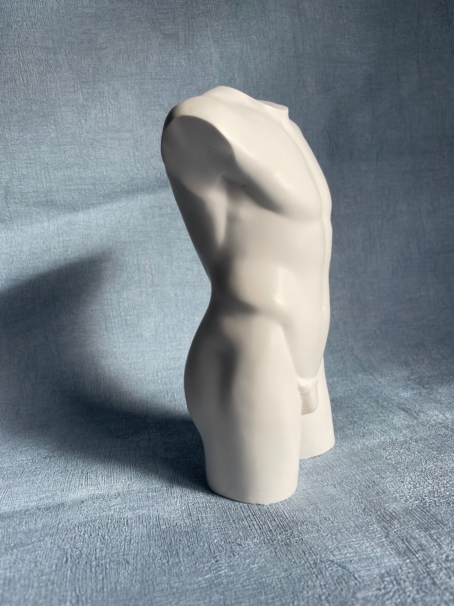 LARGE 8inch male body sculpture