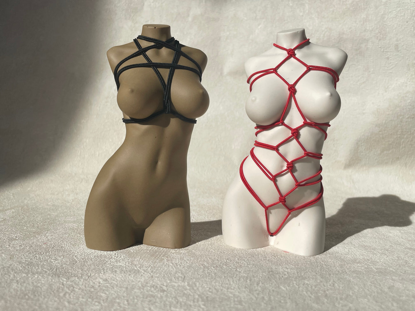 big breast sculpture with shibari [5 inch]